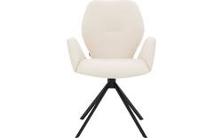 Goossens eetkamerstoel hera wit stof - 8221043-02 3